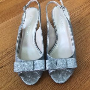Silver Capparos Heels